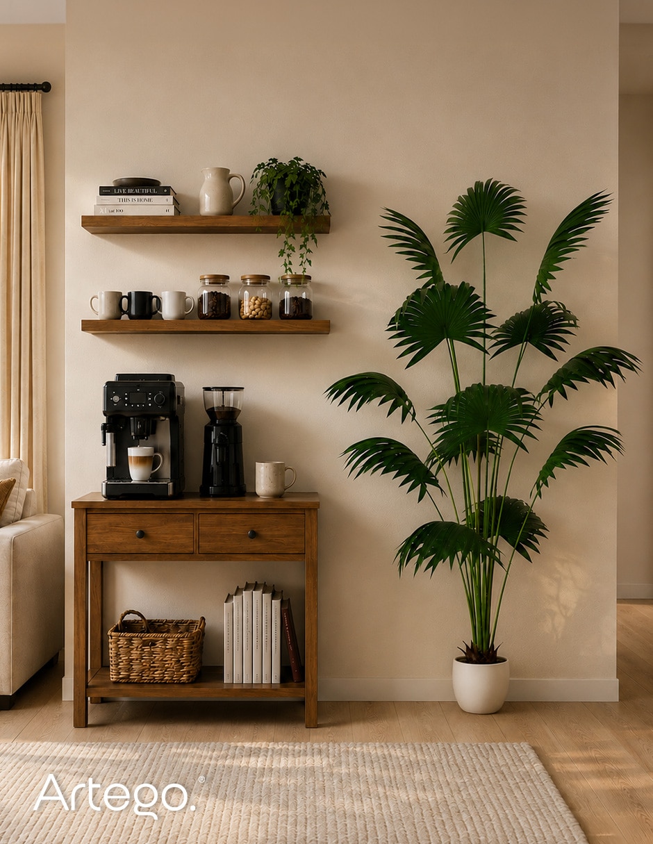 Planta palmera artificial vallarta real style palma livistona 6