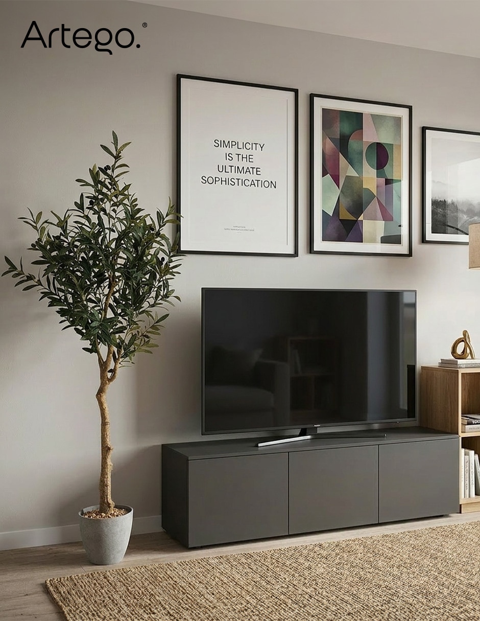 Planta olivo artificial olivo tree real style 5