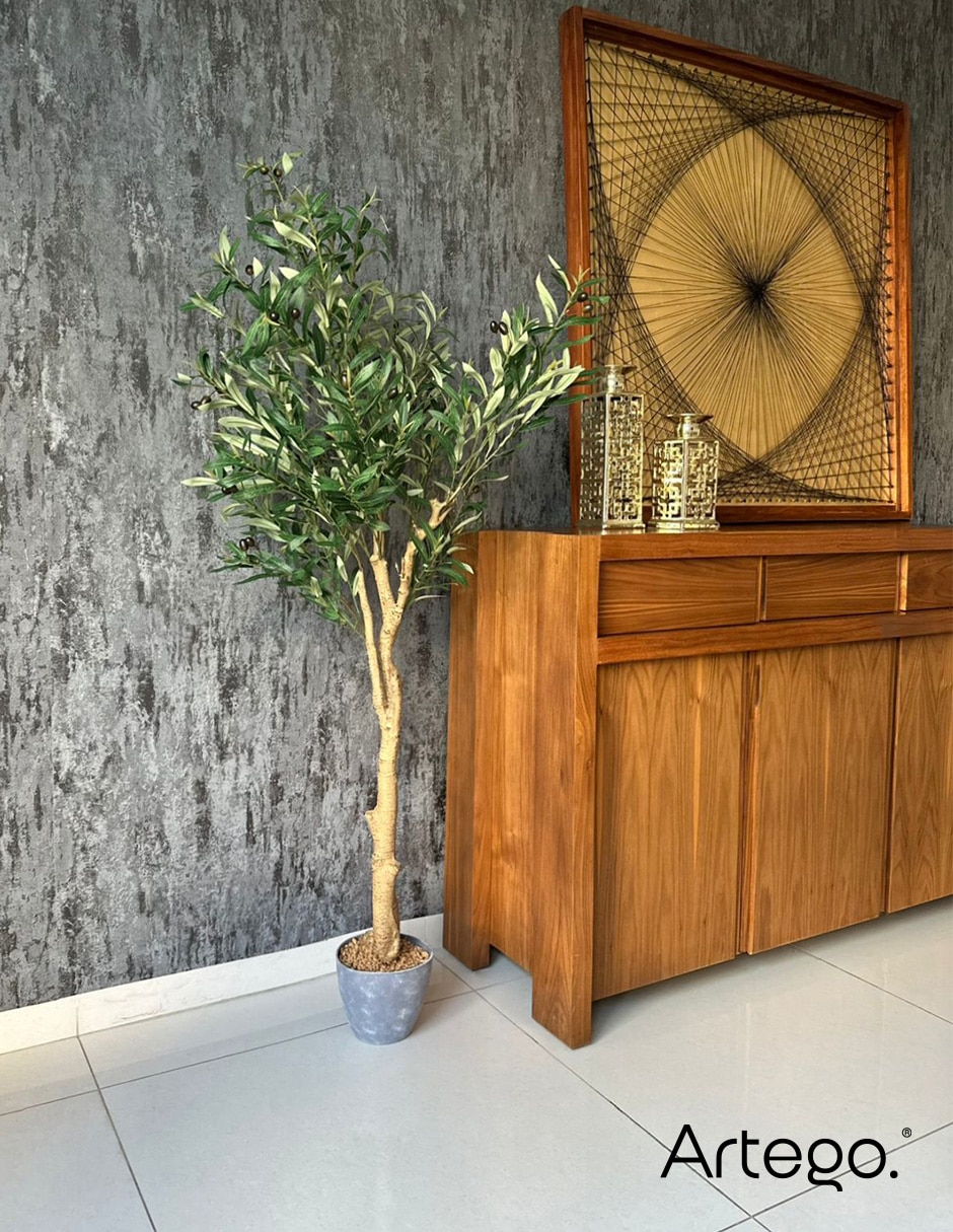 Planta olivo artificial olivo tree real style 6