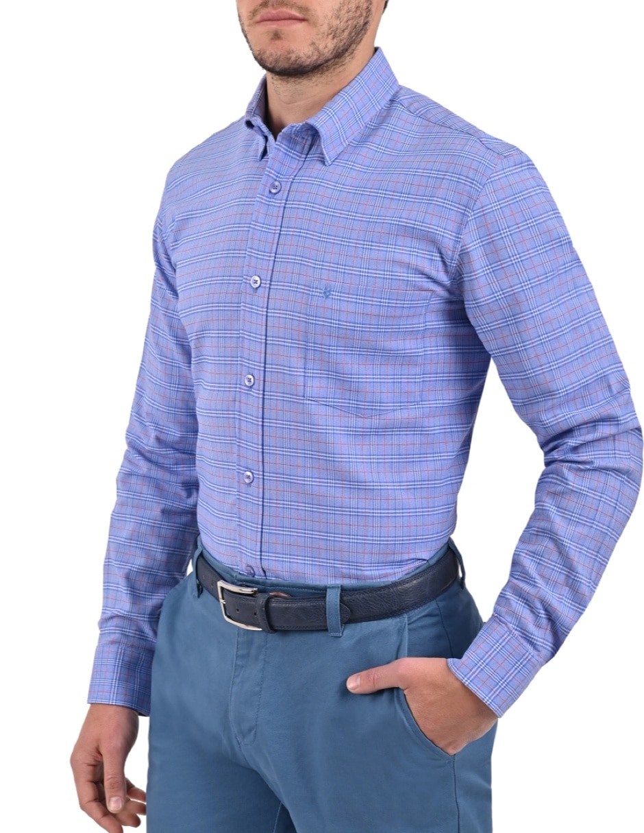 Camisa casual manga larga para hombre Camisa casual manga larga para hombre