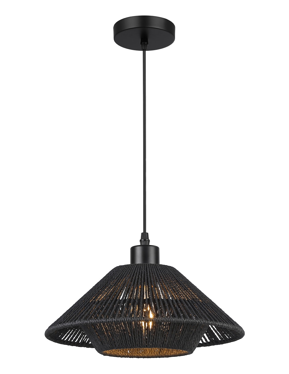 Lampara colgante calux incandescente y led