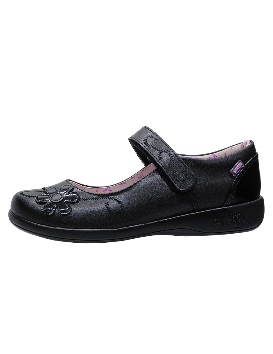 Zapato de piel para infantil niña 7