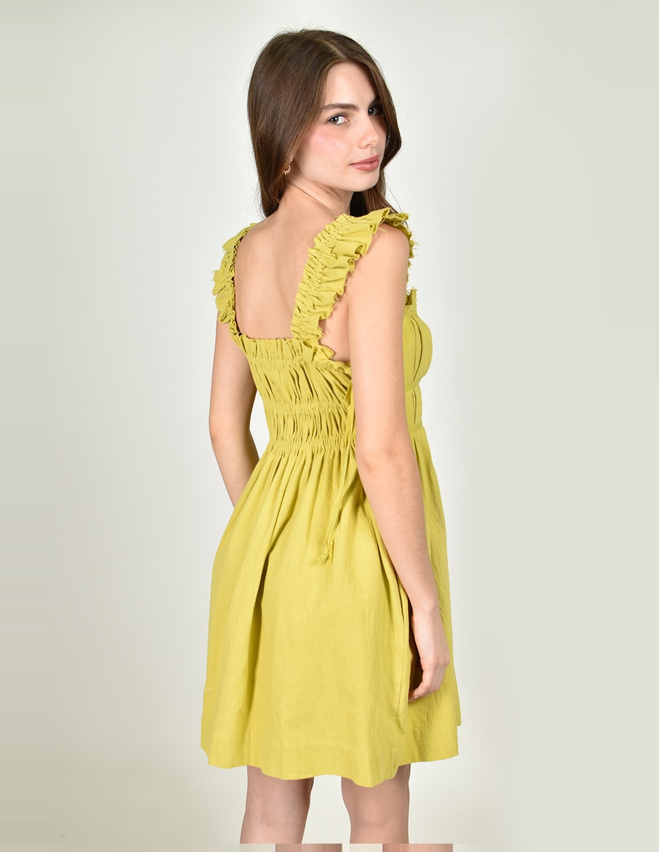 Vestido corto casual para mujer 5