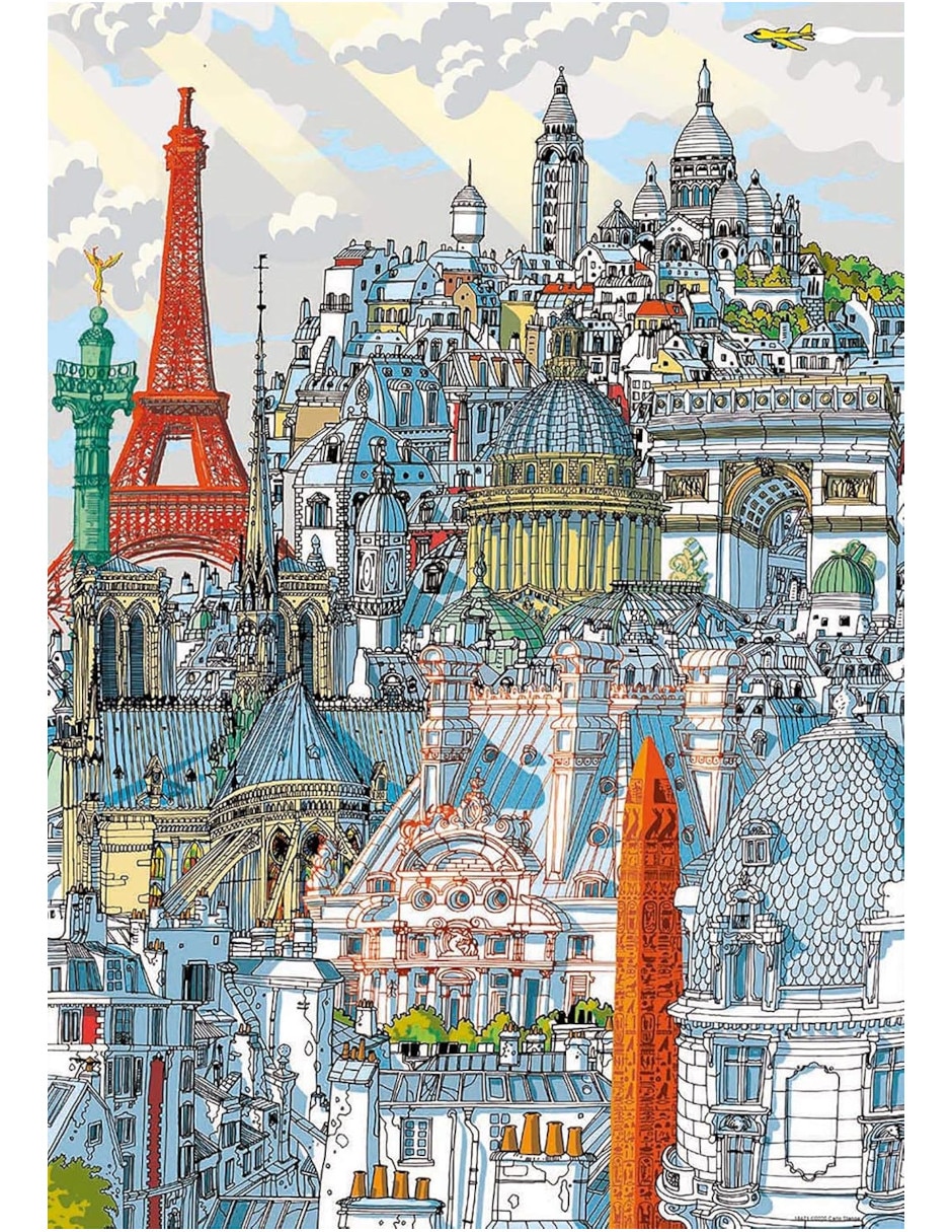 Paris City París 200 piezas 2
