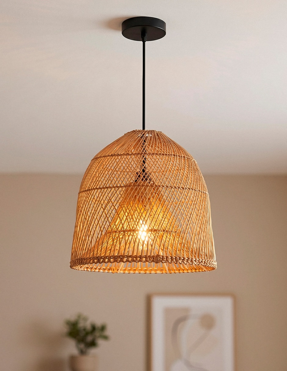 Lampara colgante incandescente y led 5