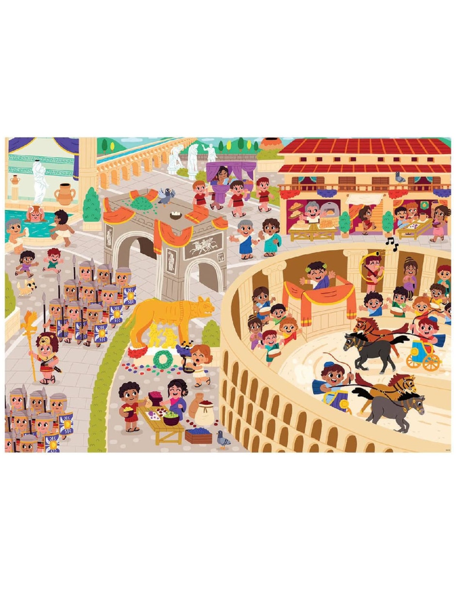 Rompecabezas roma happy learning antigua roma 300 piezas 2