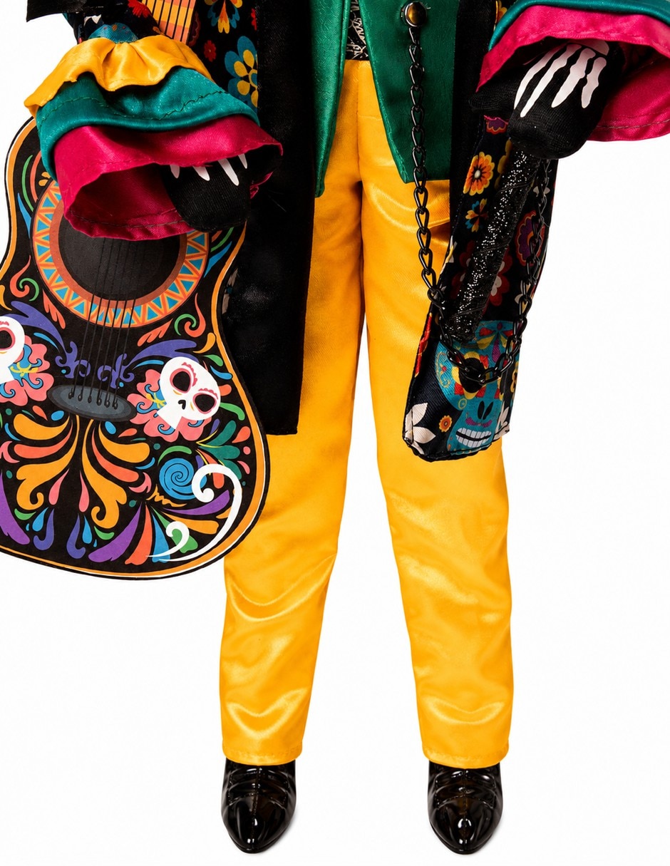 Figura decorativa de muñeco día de muertos día de muertos de tela 3