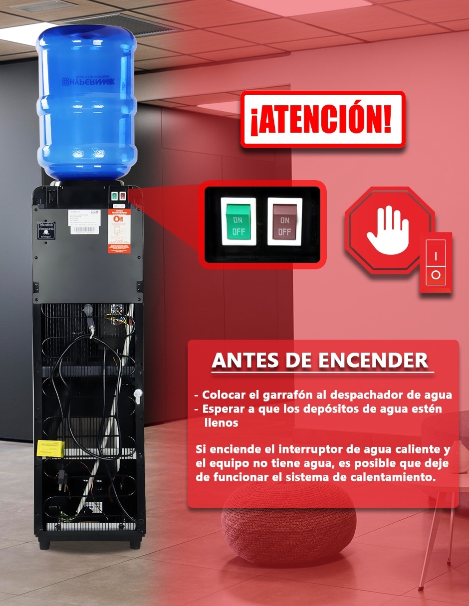 Dispensador de agua eléctrico coolwater 4