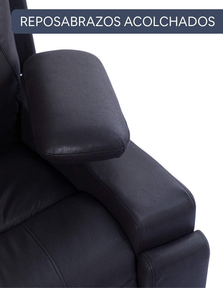 Reclinable kian de vinipiel 3