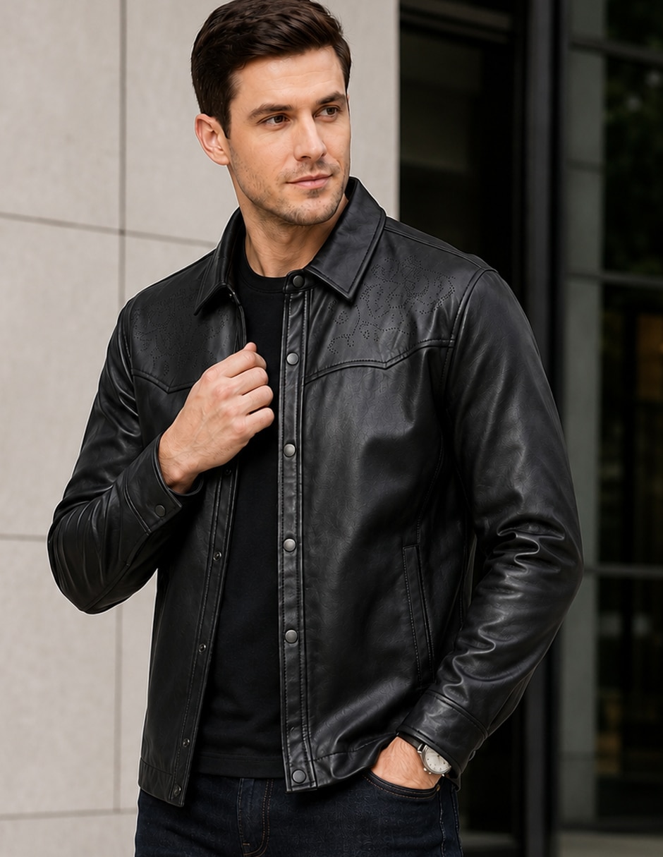 Chamarra casual Roosevelt para hombre