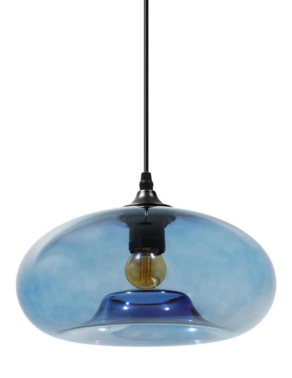 Lampara colgante incandescente y led 2