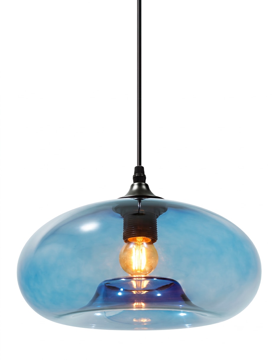 Lampara colgante incandescente y led 4
