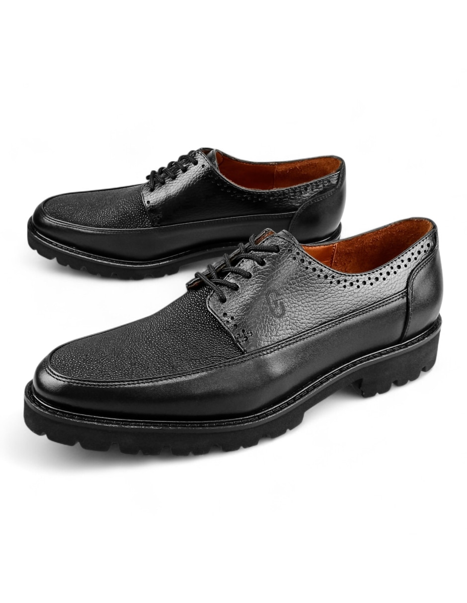 Zapato derby gromo milán para hombre