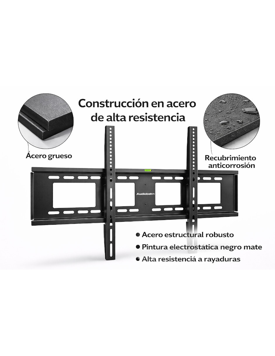Soporte de pared para pantalla inclinable 65 pulgadas 5