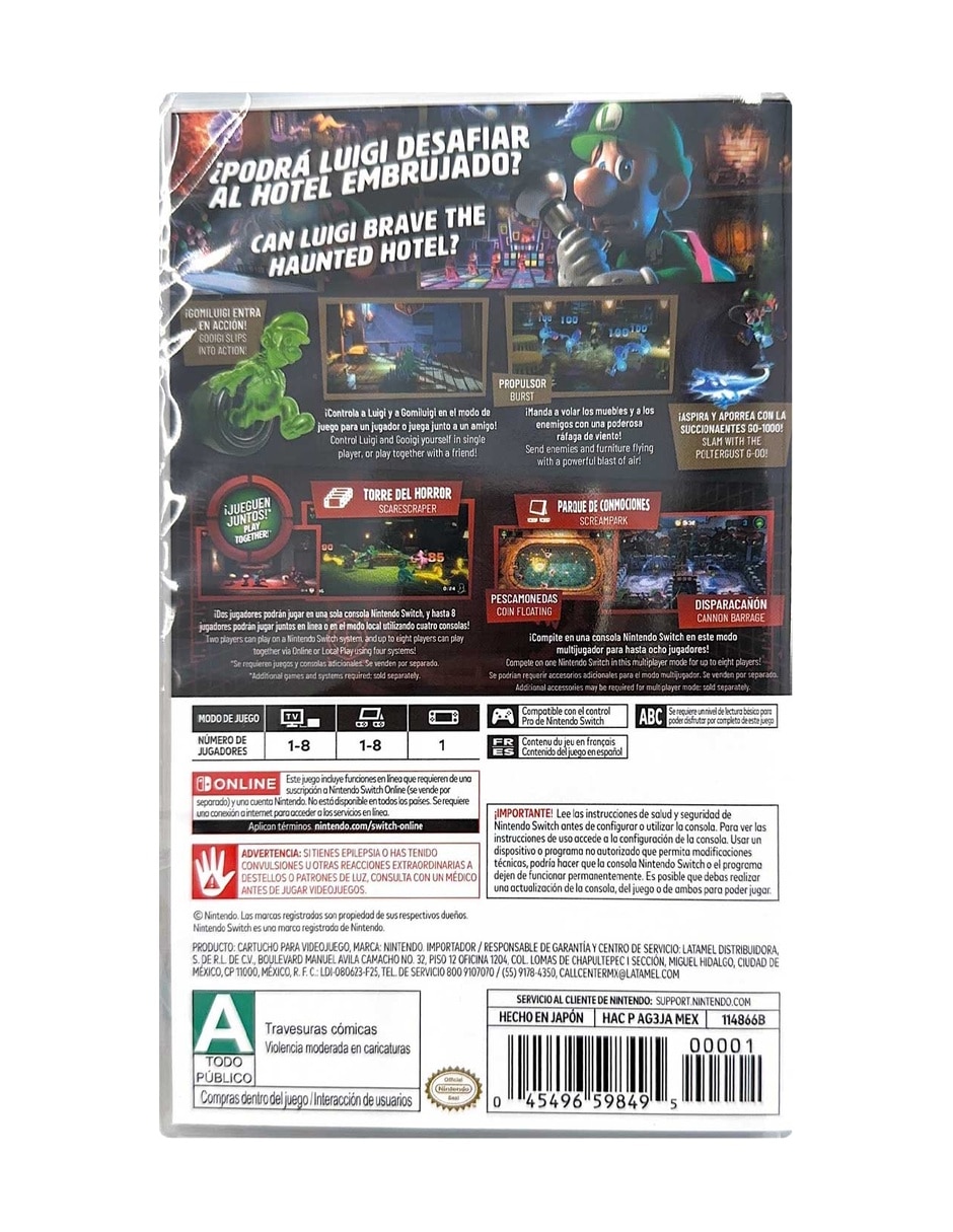Juego estándar luigi's mansion 2 hd estándar 3