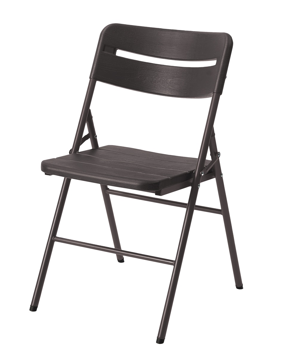 Sillas plegable acabado tipo madera folding chair de plástico y metal Sillas plegable acabado tipo madera folding chair de plástico y metal