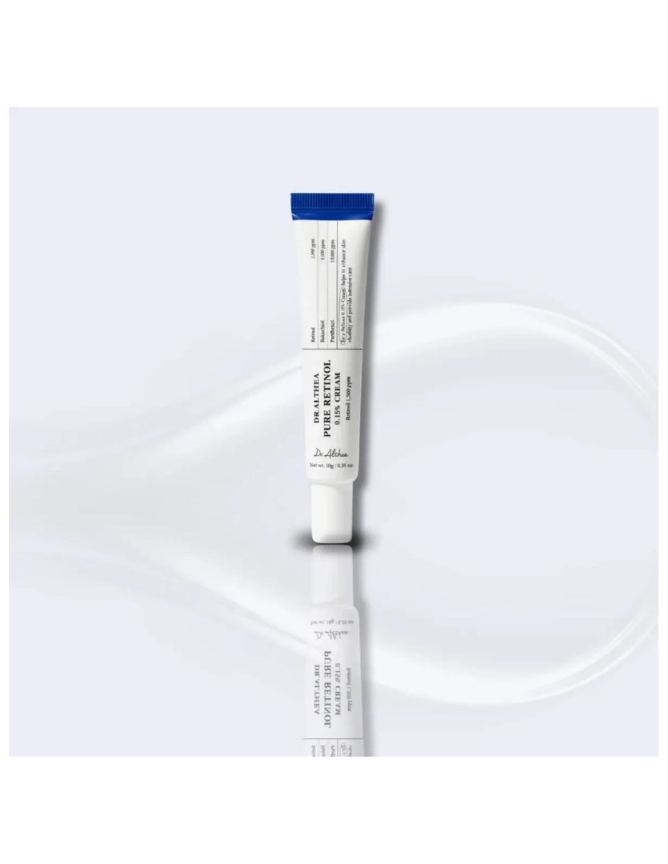 Crema para facial recomendada para prevenir signos de la edad de noche dr.althea pure retinol 0.15% cream para todo tipo de piel 4