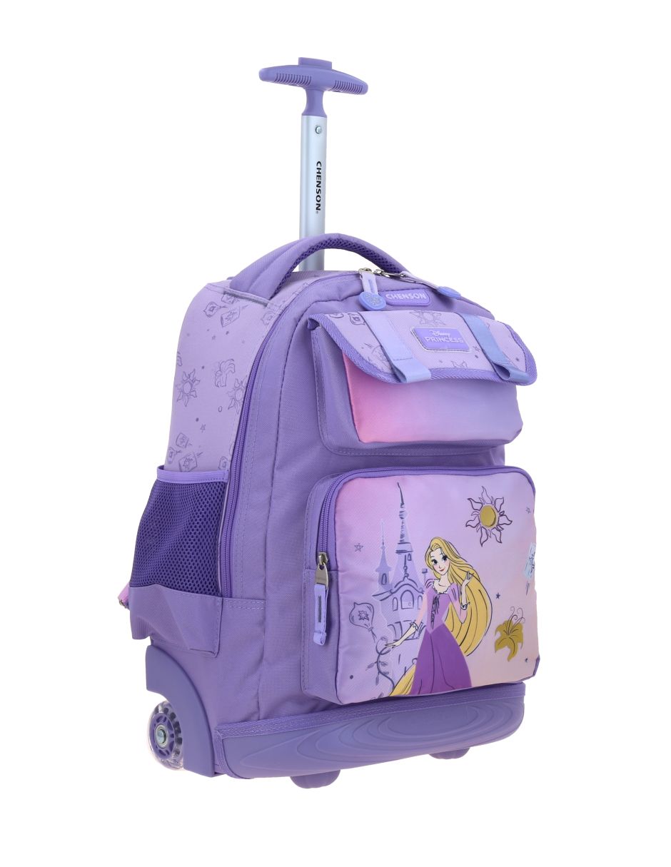 Mochila escolar princesas disney para niña