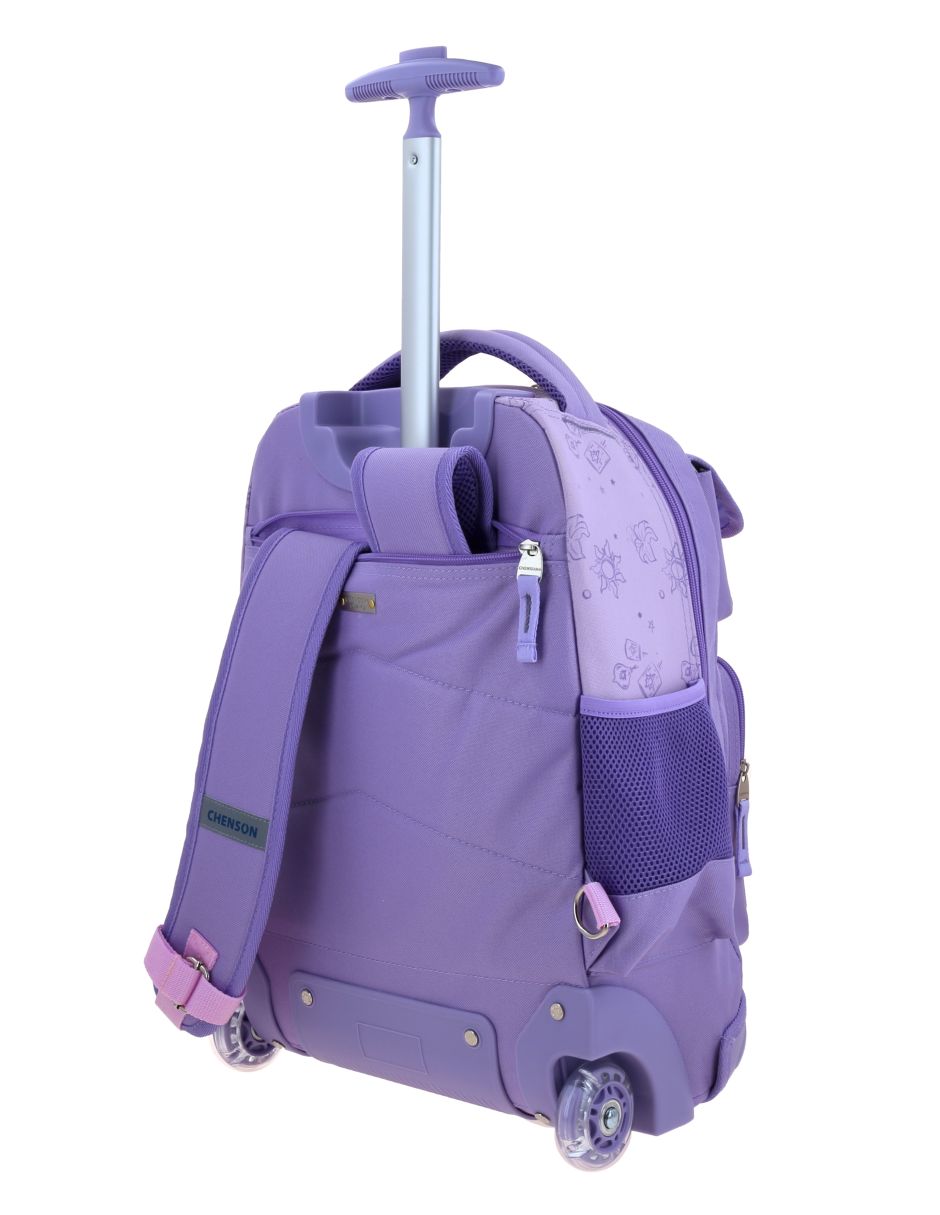 Mochila escolar princesas disney para niña 9
