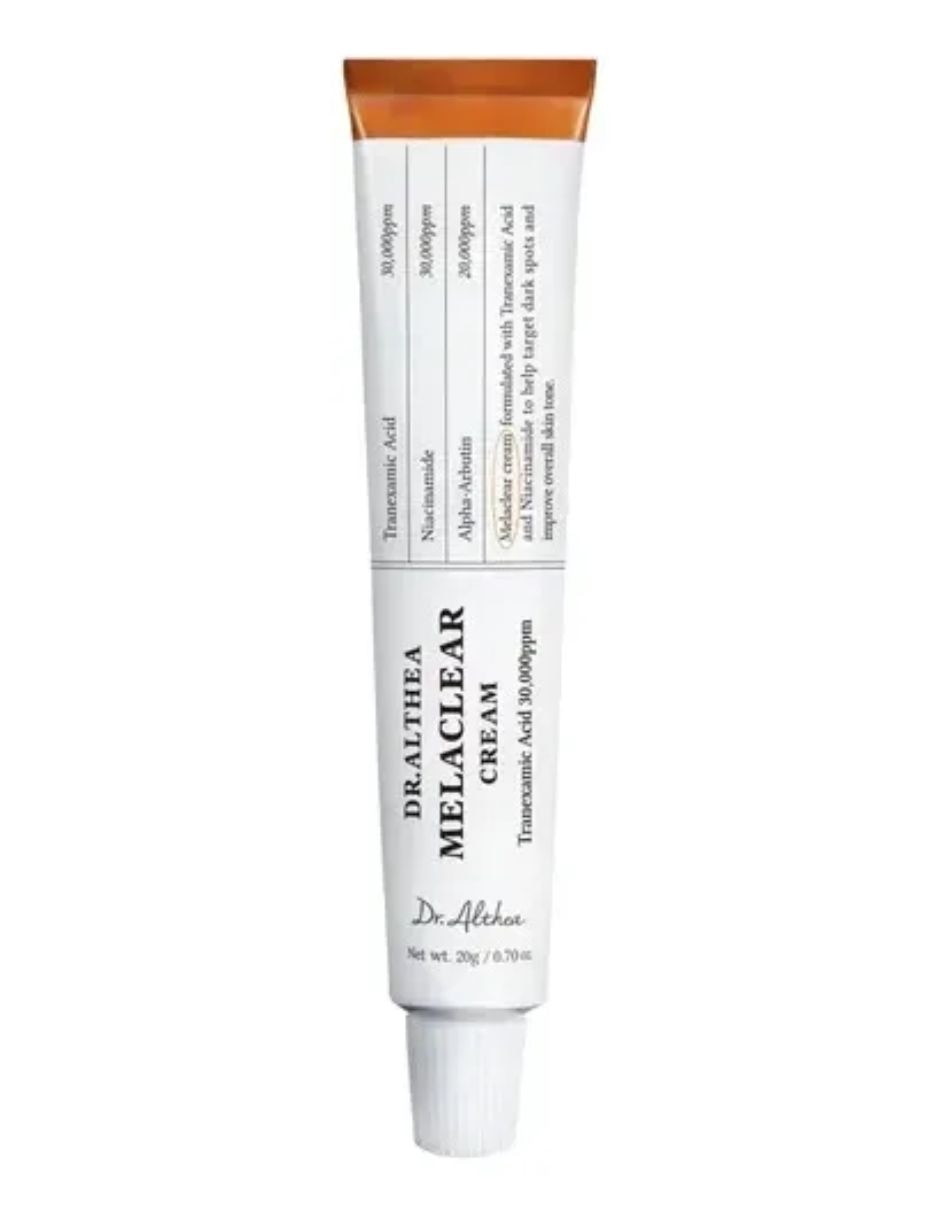 Crema para facial recomendada para reducir manchas dr. Althea melaclear cream para todo tipo de piel Crema para facial recomendada para reducir manchas dr. Althea melaclear cream para todo tipo de piel