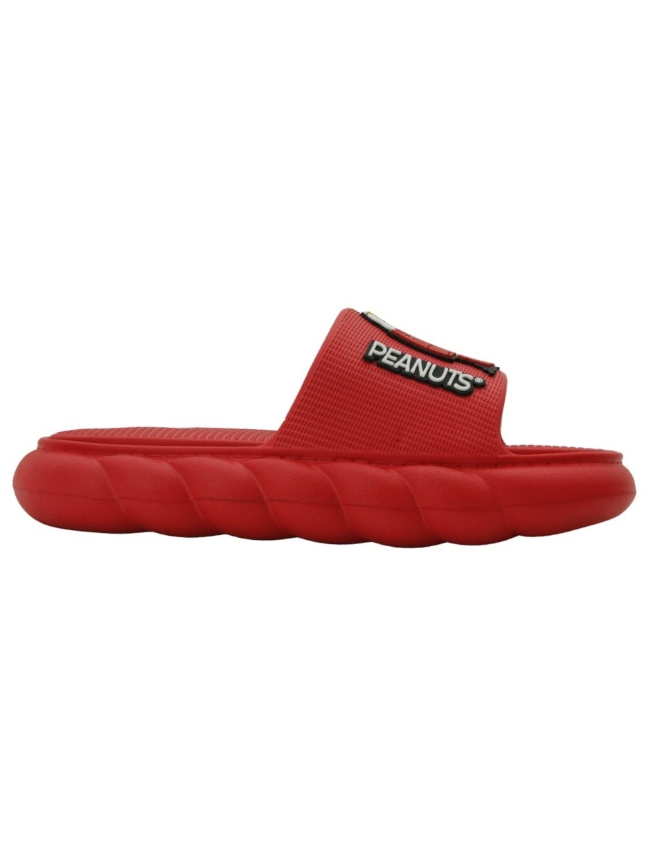 Sandalia peanuts snoopy para mujer