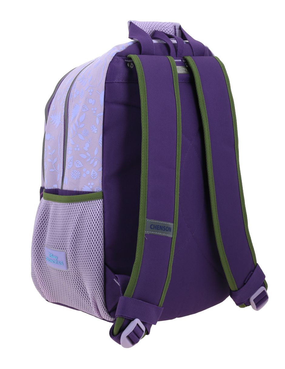 Mochila escolar princesas disney valiente para niña 3