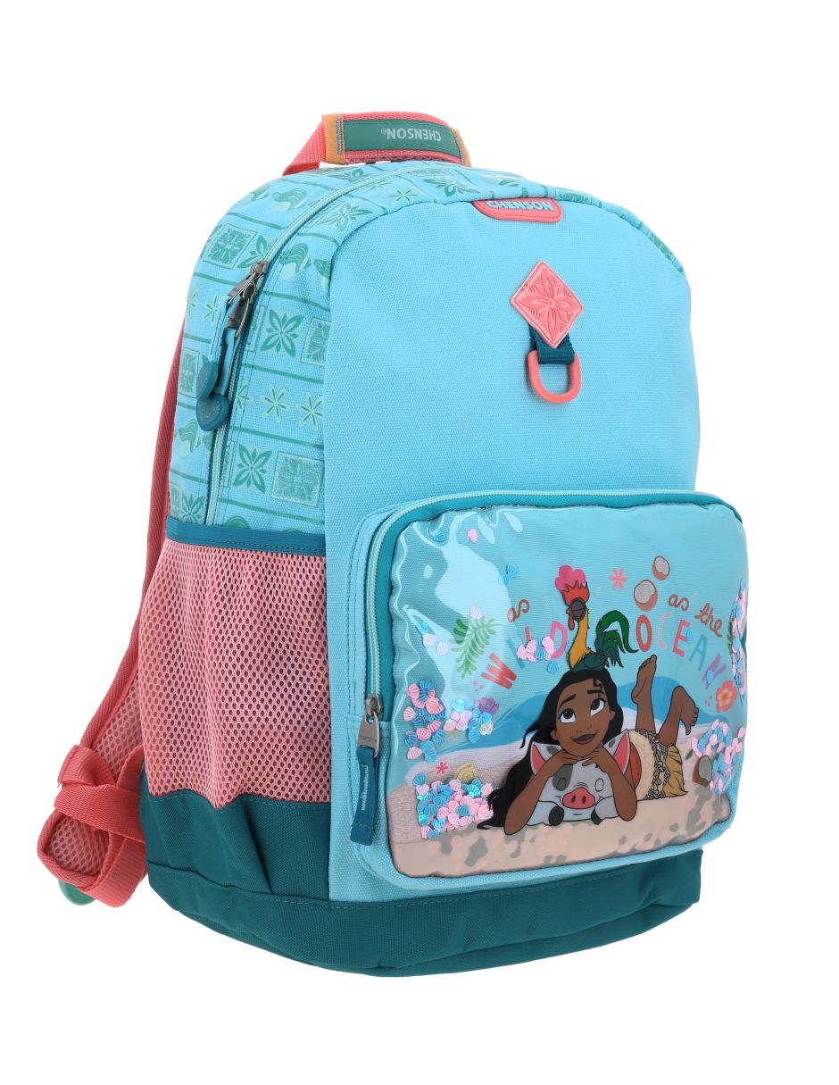 Mochila escolar princesas disney moa para niña 6
