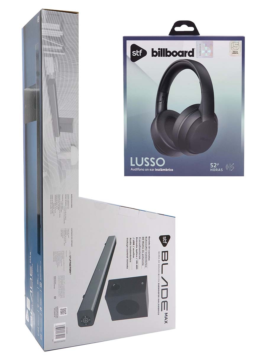 Barra de sonido STF con subwoofer 5