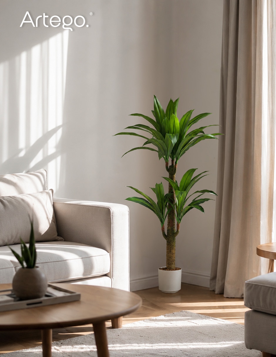 Planta palo de brasil artificial kenia real style dracaena 7