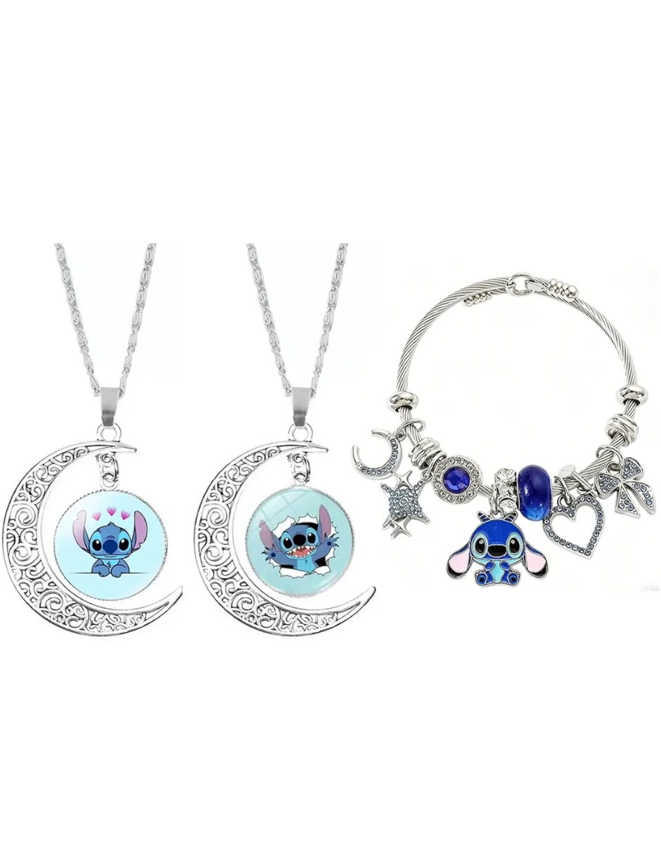Set collar y pulsera stitch Set collar y pulsera stitch