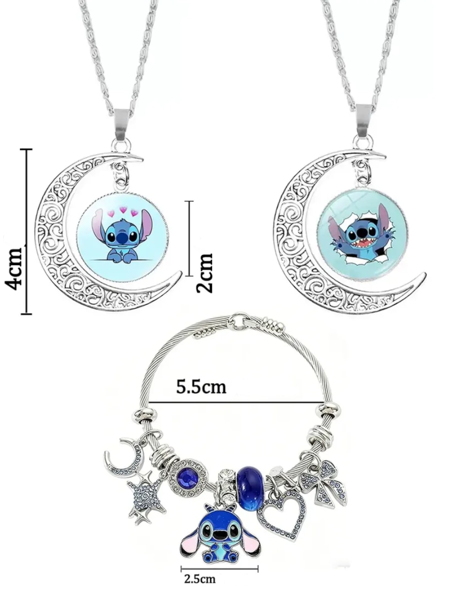 Set collar y pulsera stitch 5