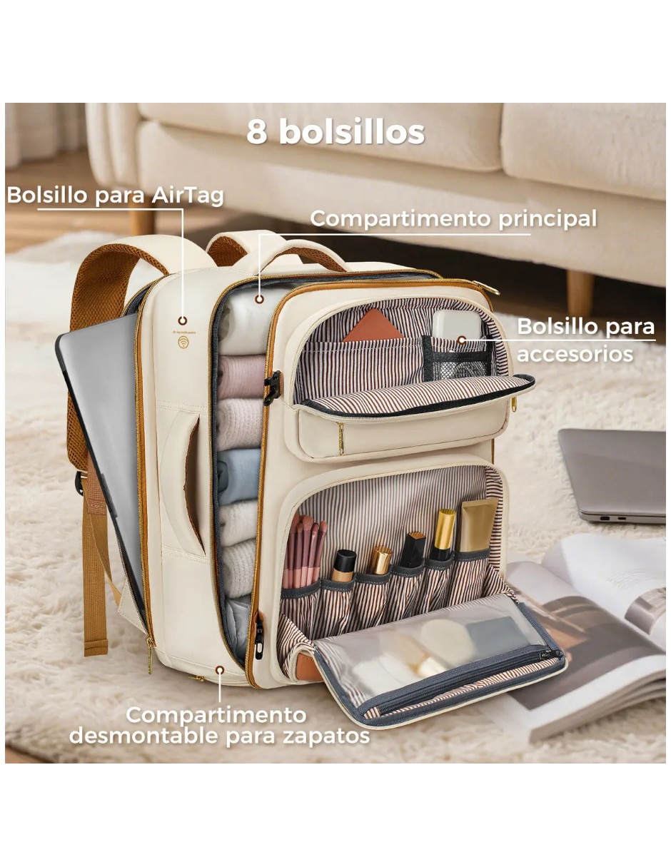 Mochila con portalaptop para mujer 3