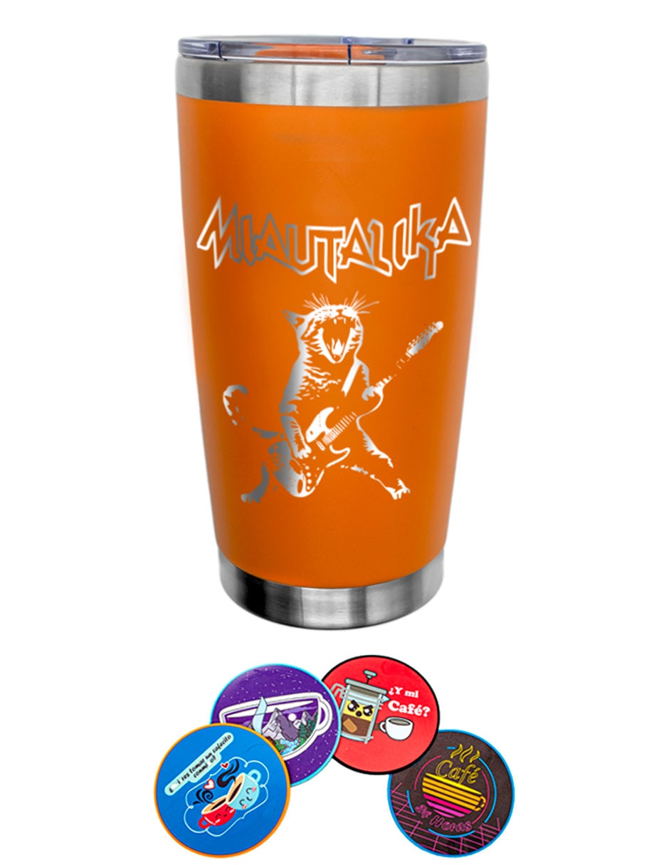 Termo con tapa a presión