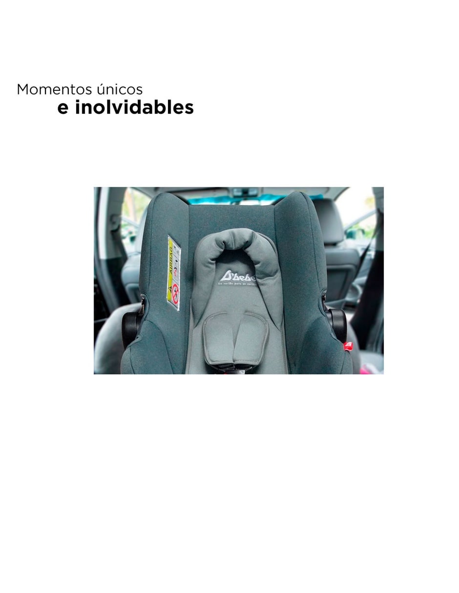 Autoasiento compatible con Cinturones de seguridad de auto estándar de 3 puntos Autoasientos portabebé 6