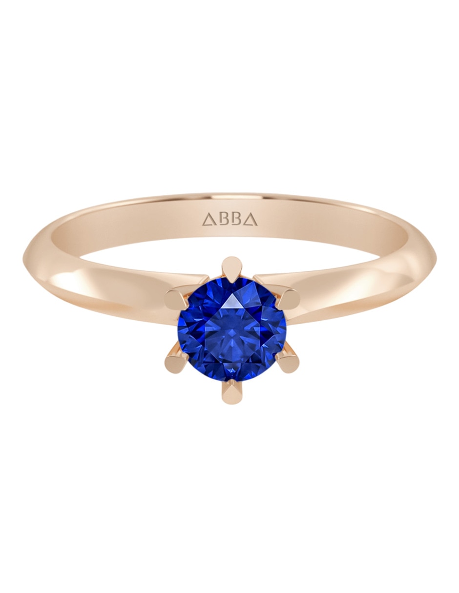 Anillo de compromiso de oro 14 k zirconia Anillo de compromiso de oro 14 k zirconia