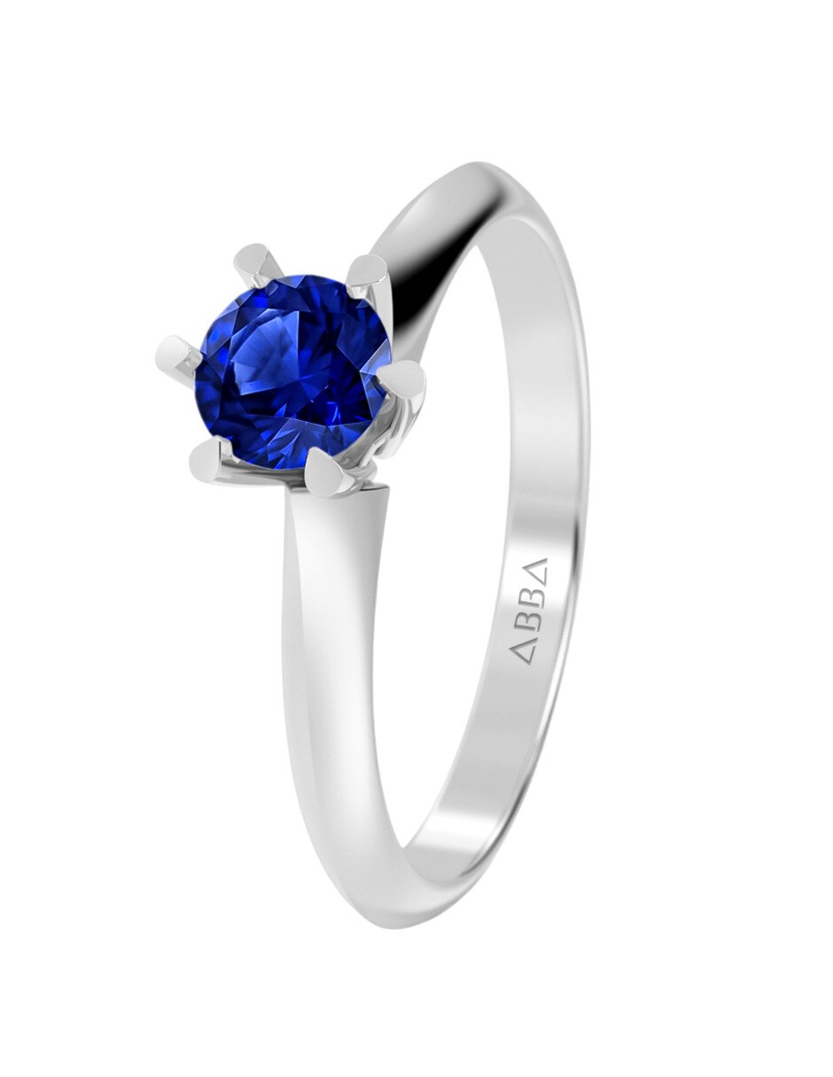 Anillo de compromiso de oro 10 k 3