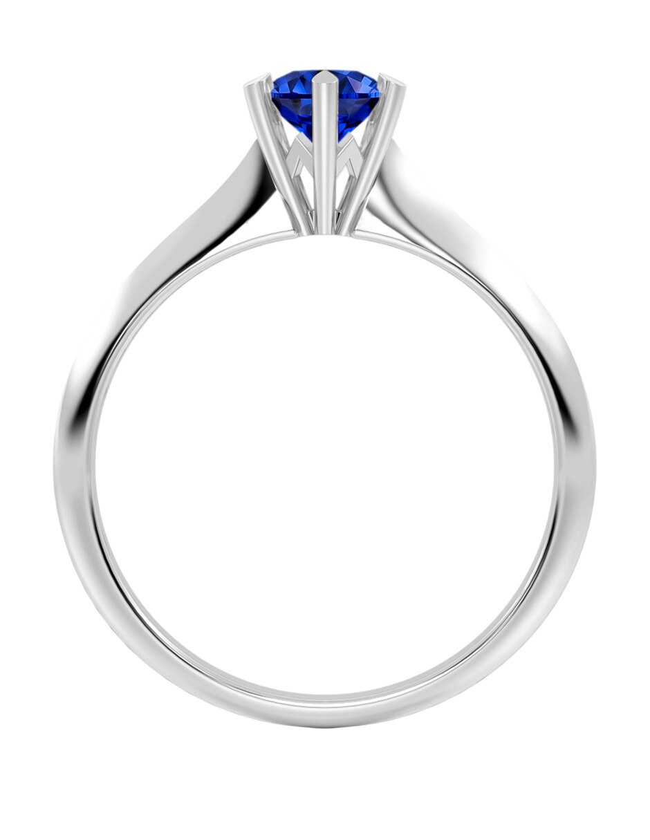 Anillo de compromiso de oro 10 k 5