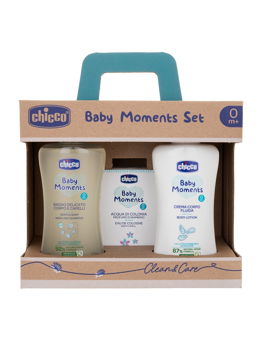 Set baño baby moments 3 piezas unisex 3