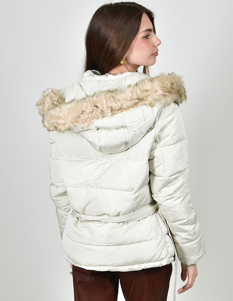 Chamarra acolchada roman fashion para mujer