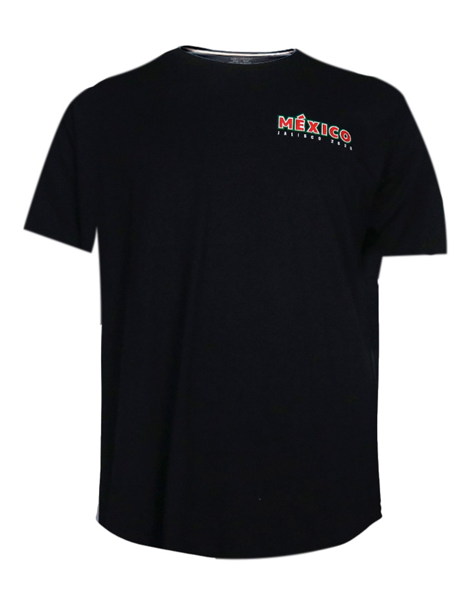 Camiseta cuello redondo para hombre