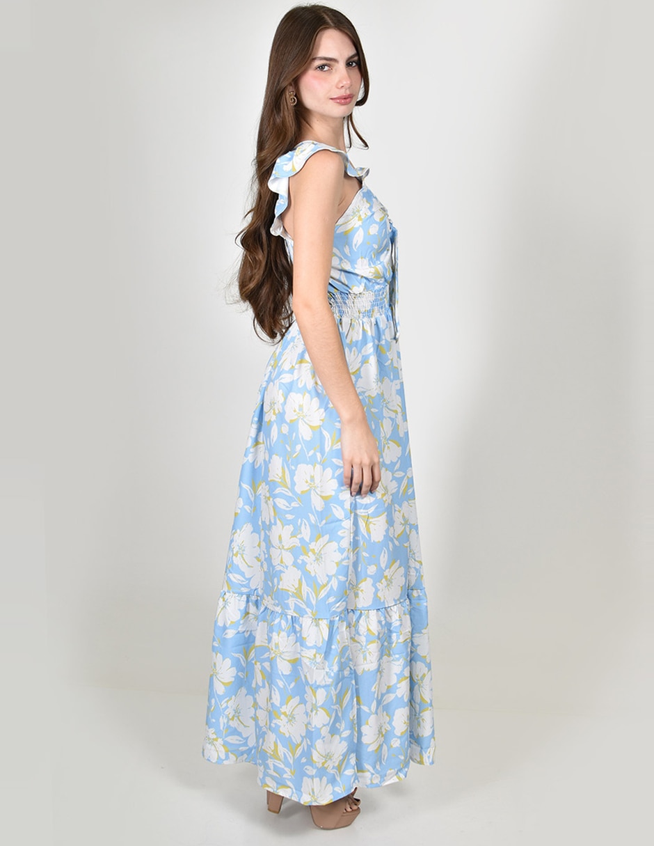 Vestido largo casual para mujer 2