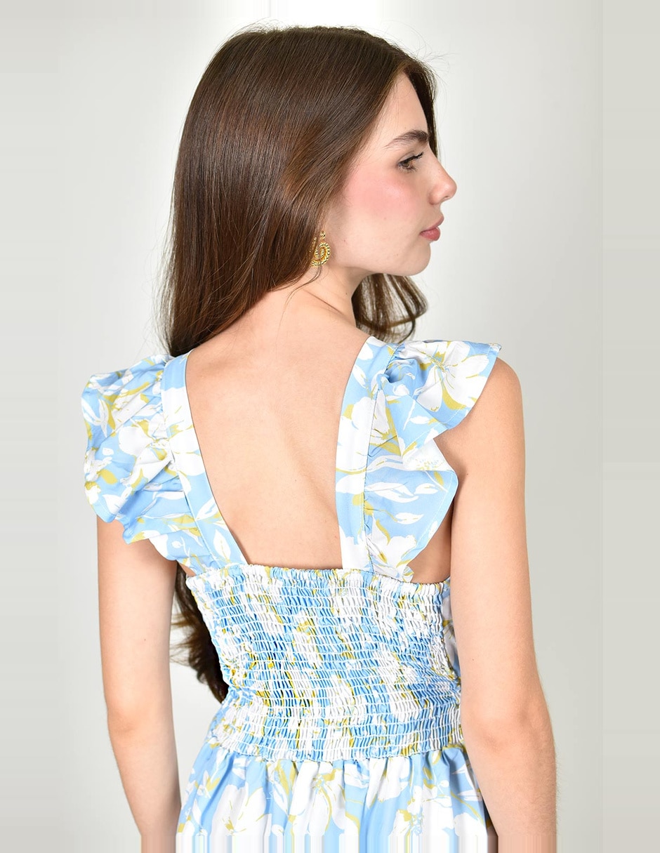 Vestido largo casual para mujer 3