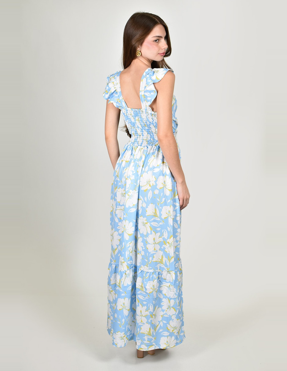 Vestido largo casual para mujer 5