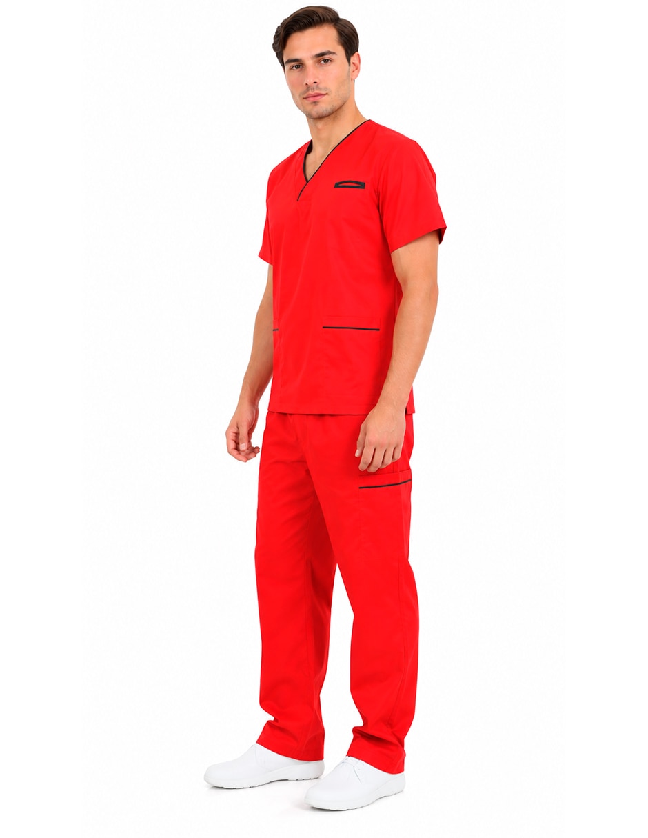 Pijama quirúrgica estilo relajado para hombre 2