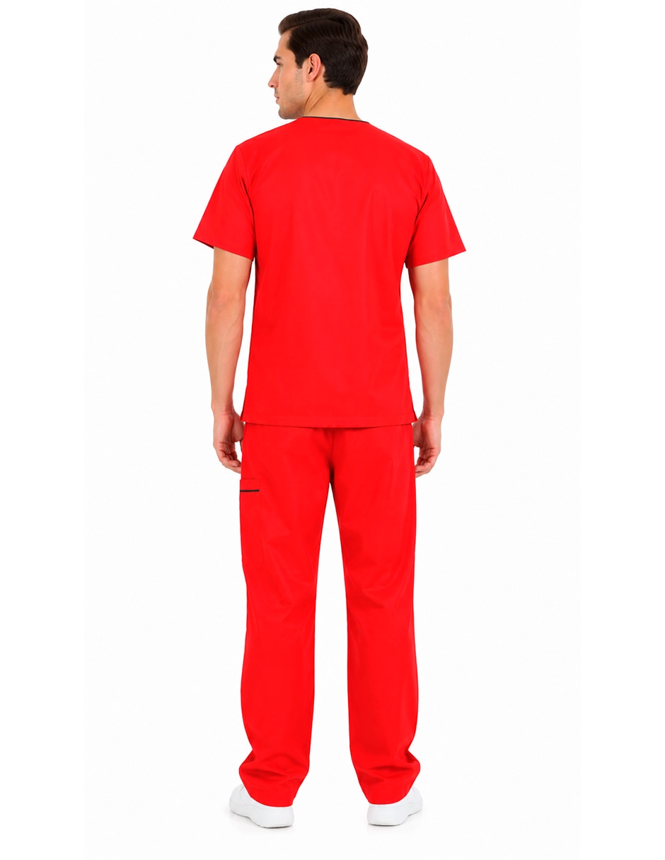 Pijama quirúrgica estilo relajado para hombre 3