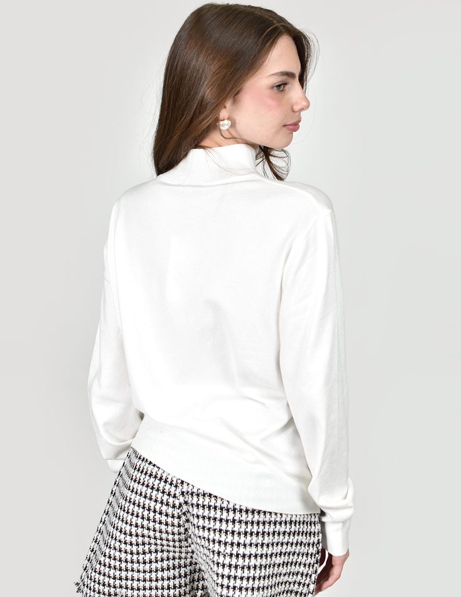 Blusa roman fashion manga larga para mujer