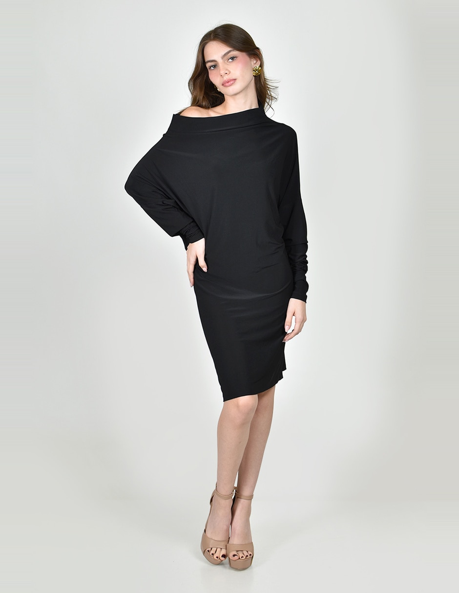 Vestido arriba rodilla casual para mujer 4