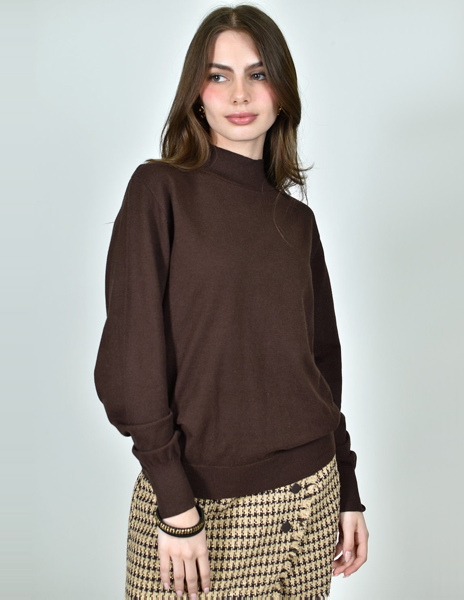 Blusa roman fashion manga larga para mujer