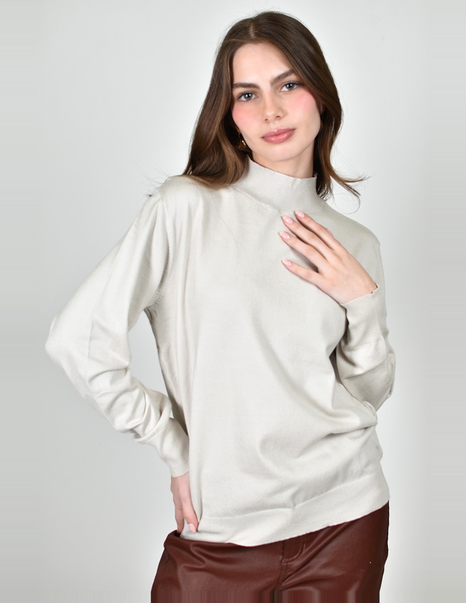 Blusa roman fashion manga larga para mujer
