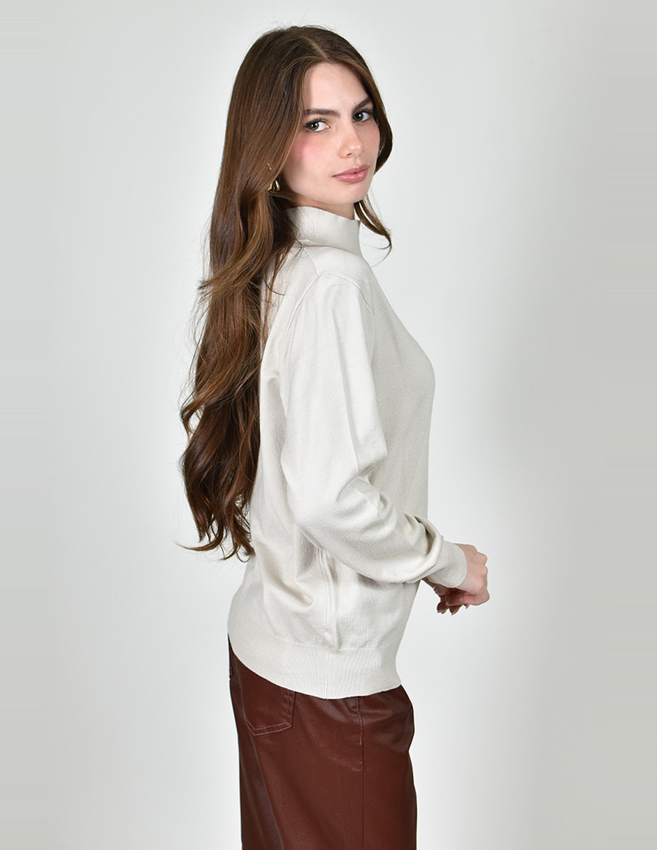 Blusa roman fashion manga larga para mujer